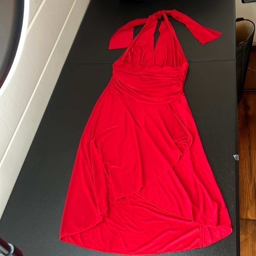 Sabora Deep Red Dress SZ Medium